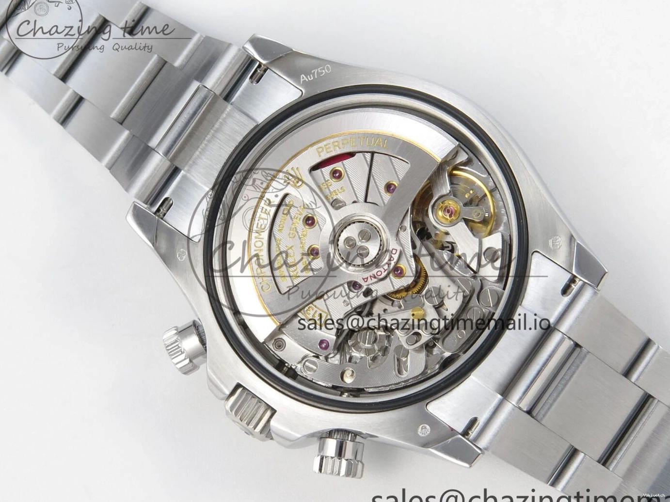 Best Marker (Gain Edition on SH4131 QF SS V6 Daytona Dia Bracelet Gray 126509 Crystal Weight) 1:1 0114